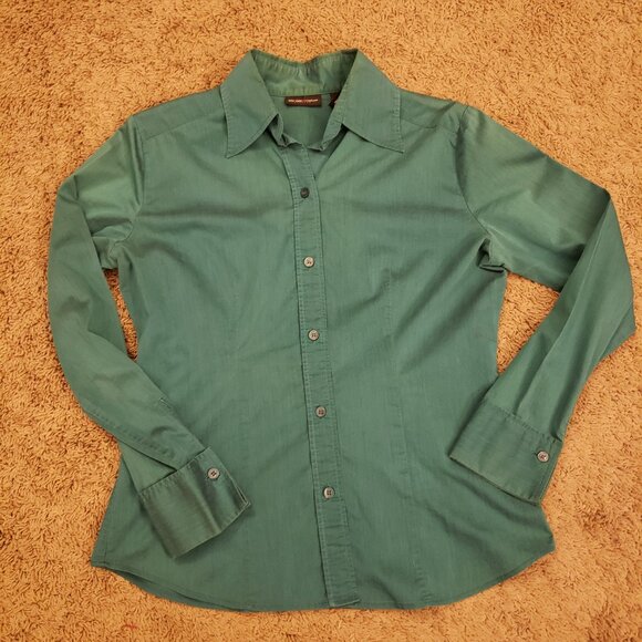 New York & Company Tops - New York & Company Long Sleeve Button Down Shirt S